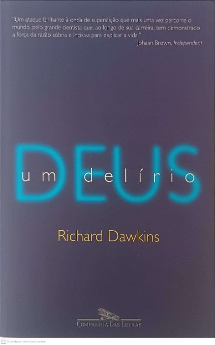 Livro Deus um Delírio Autor Dawkins, Richard (2007) [usado]