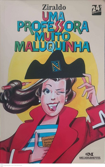 Livro Uma Professora Muito Maluquinha Autor Ziraldo (1995) [usado]