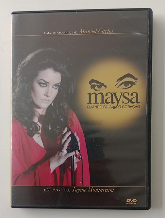 Dvd Maysa - Minissérie Editora (2009) [seminovo]