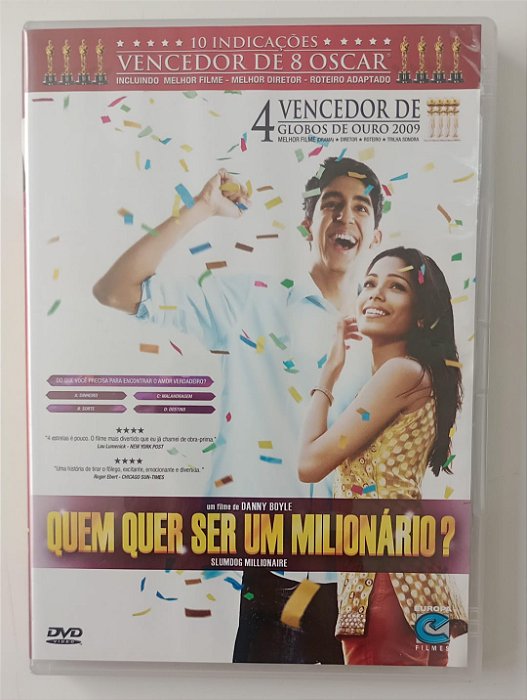 Dvd Quem Quer Ser um Milionário Editora (2009) [seminovo]