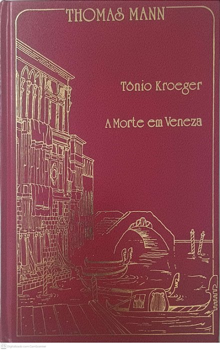 Livro Tonio Kreger a Morte em Veneza Autor Mann, Thomas (1979) [usado]