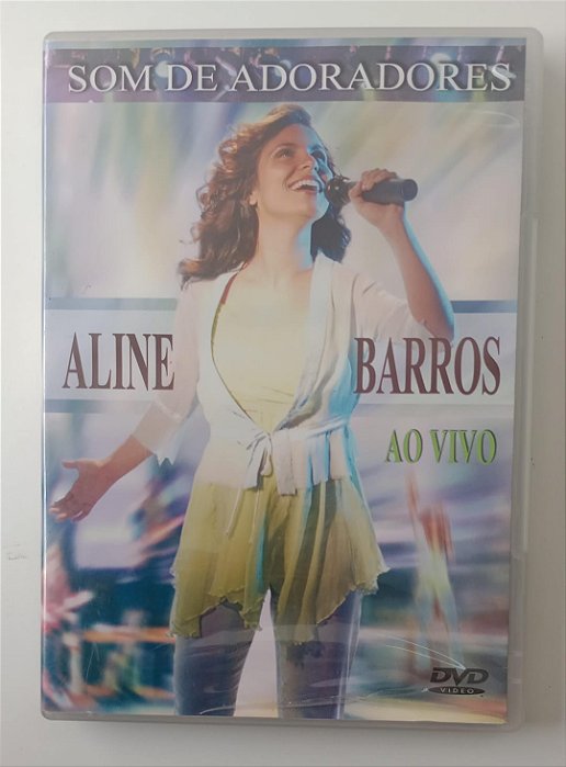 Dvd Aline Barros - Som de Adoradores ao Vivo Editora [usado]