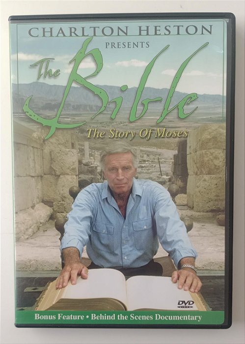Dvd The Bible - Charlton Heston Editora (2004) [seminovo]