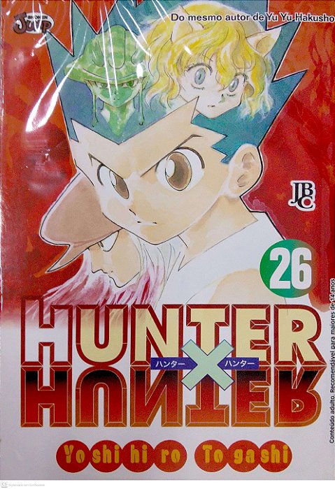 Gibi Hunter X Hunter #26 Autor Yoshihiro Togashi (2021) [seminovo]