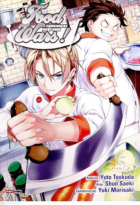 Gibi Food Wars! #5 Autor Yuto Tsukuda (2019) [usado]