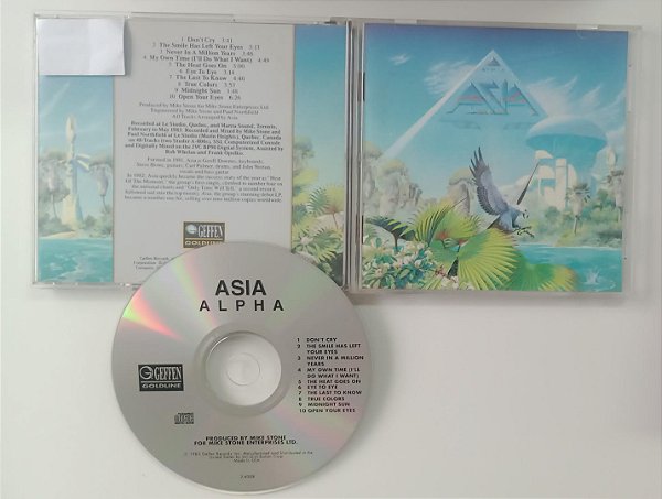 Cd Alpha (eua) Interprete Asia [usado]