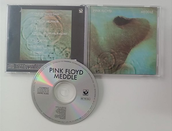 Cd Meddle Interprete Pink Floyd (1988) [seminovo]