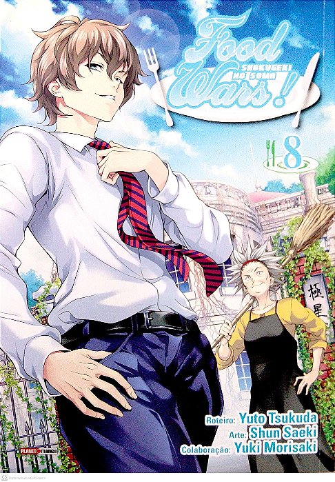 Gibi Food Wars! #8 Autor Yuto Tsukuda (2019) [usado]