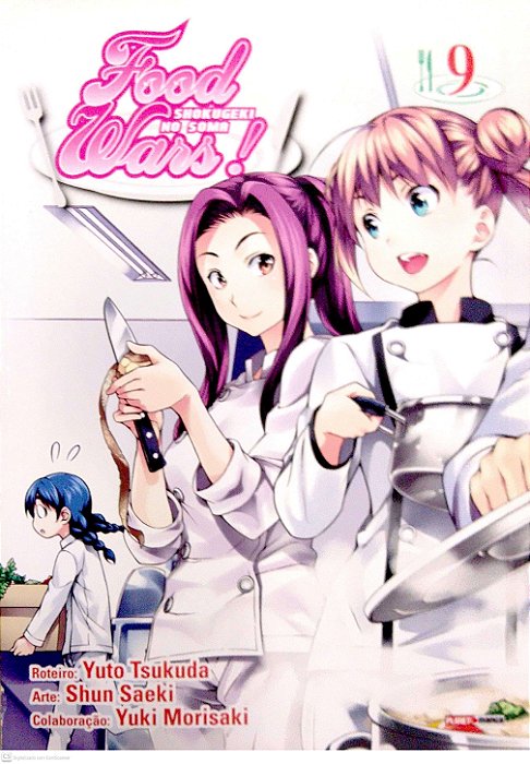 Gibi Food Wars! #9 Autor Yuto Tsukuda (2020) [usado]