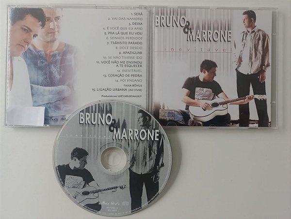 Cd Inevitável Interprete Bruno e Marrone (2003) [usado]