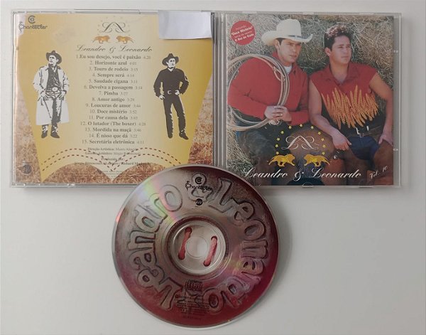 Cd Vol. 10 Interprete Leandro e Leonardo (1996) [seminovo]