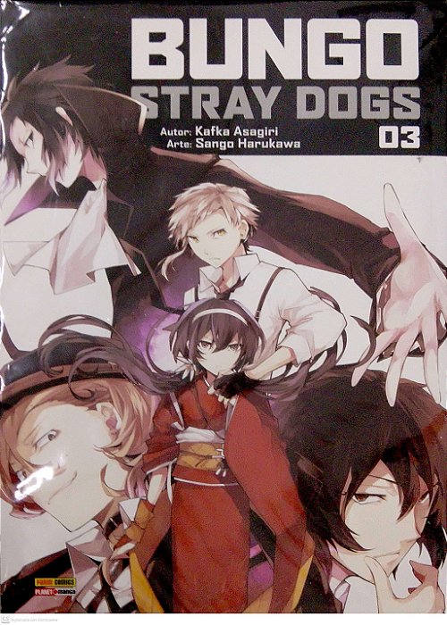 Gibi Bungo Stray Dogs #3 Autor Kafka Asagiri (2019) [seminovo]
