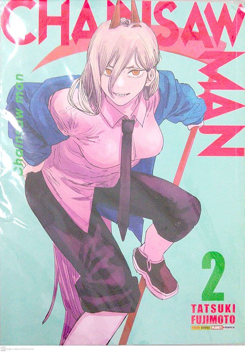 Gibi Chainsaw Man #2 Autor Tatsuki Fujimoto (2021) [seminovo]