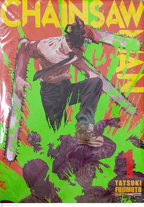 Gibi Chainsaw Man #1 Autor Tatsuki Fugimoto (2021) [seminovo]