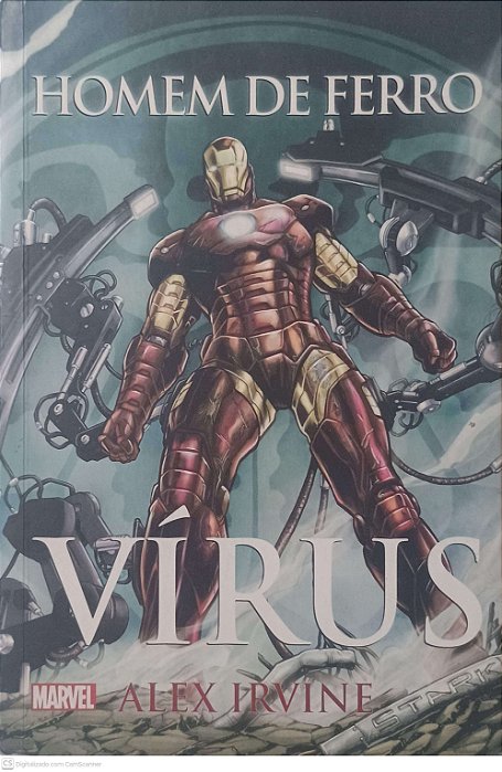 Livro Homem de Ferro - Virus Autor Irvine, Alex (2015) [usado]