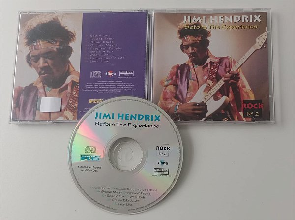 Cd Before The Experience Interprete Jimi Hendrix (1996) [seminovo]