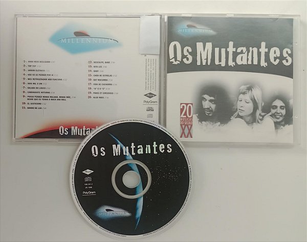 Cd Millennium / Coletânea Interprete os Mutantes (1998) [usado]