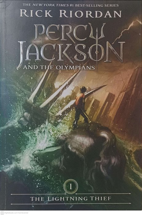 Livro The Lightning Thief - Percy Jackson And The Olympians Vol 1 Autor Riordan, Rick (2005) [usado]