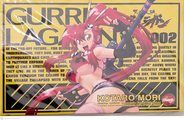 Gibi Gurren Lagann #2 Autor Kotaro Mori (2013) [seminovo]