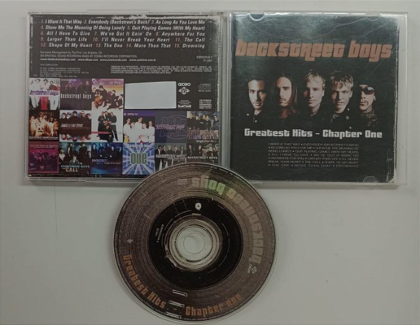 Cd Greatest Hits - Chapter One Interprete Backstreet Boys (2001) [usado]