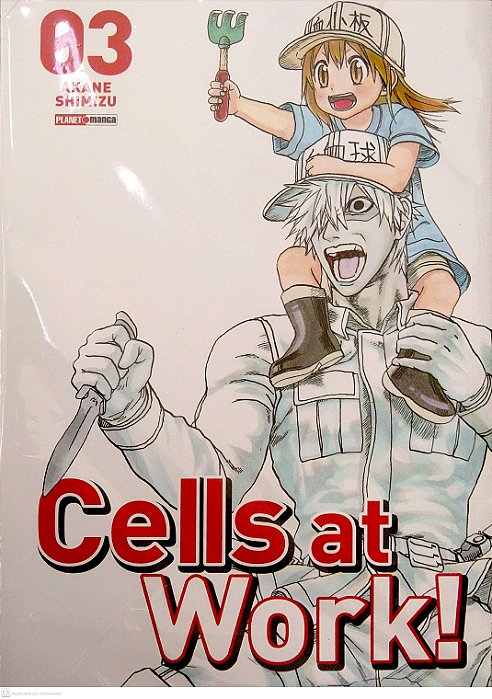 Gibi Cells At Work! #3 Autor Akane Shimizu (2022) [seminovo]