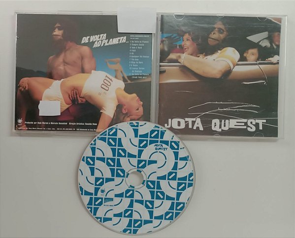 Cd de Volta ao Planeta Interprete Jota Quest [seminovo]