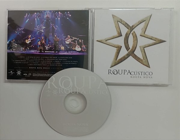 Cd Roupa Acústico Interprete Roupa Nova (2004) [seminovo]