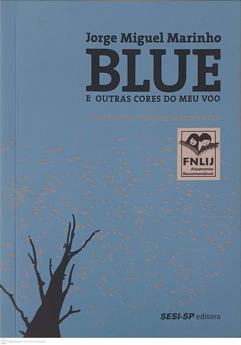 Livro Blue: e Outras Cores do Meu Voo Autor Marinho, Jorge Miguel (2014) [usado]