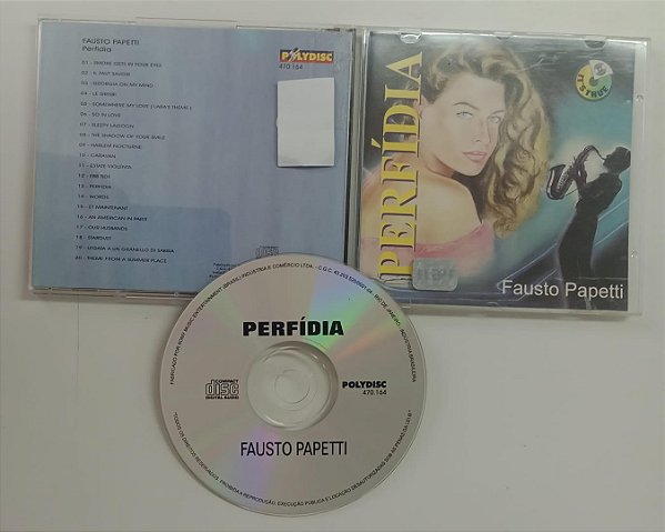 Cd Perfídia Interprete Fausto Papetti [seminovo]