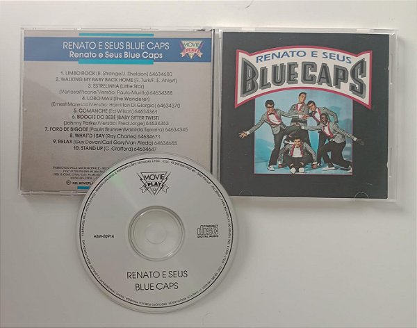 Cd Coletânea Movieplay / Renato e seus Bluecaps Interprete Renato e seus Bluecaps (1992) [usado]