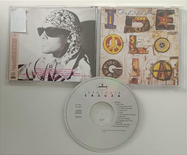 Cd Ideologia Interprete Cazuza (1996) [usado]