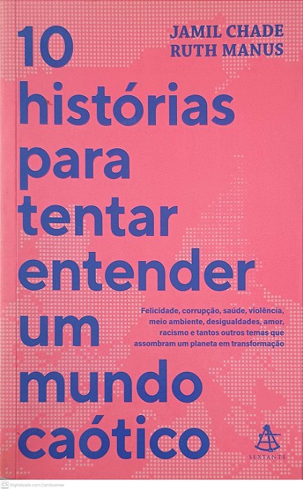 Livro 10 Histórias para Tentar Entender o Mmundo Caótico Autor Chade, Jamil e Manus, Ruth (2020) [usado]
