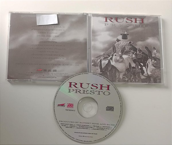 Cd Presto Interprete Rush (2002) [seminovo]