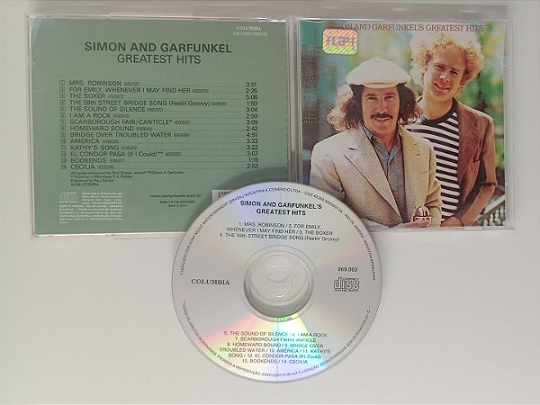Cd Greatest Hits Interprete Simon & Garfunkel [usado]