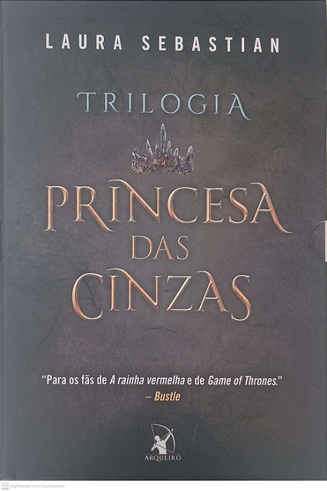 Livro Box Trilogia Princesa das Cinzas C/ 3 Volumes Autor Sebastian, Laura (2021) [usado]