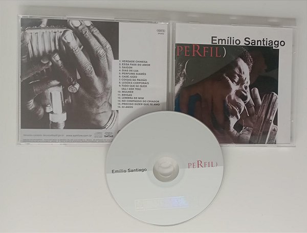 Cd Perfil / Coletânea Interprete Emílio Santiago (2002) [usado]