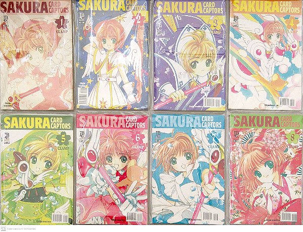 Gibi Sakura Card Captors (24 Volumes) Autor Ageha Ohkawa (2001) [usado]