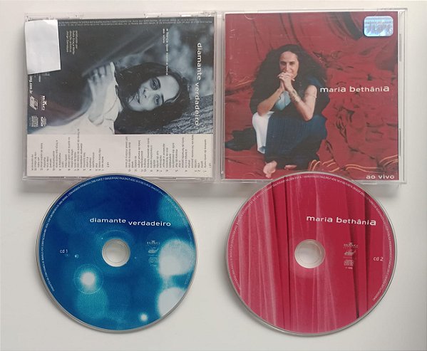 Cd Diamante Verdadeiro / Duplo Interprete Maria Bethânia (1999) [usado]