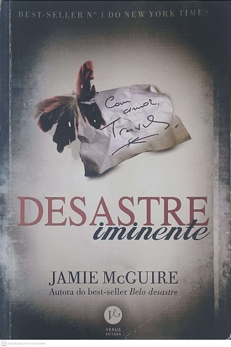 Livro Desastre Iminente Autor Mcguire, Jamie (2013) [novo]