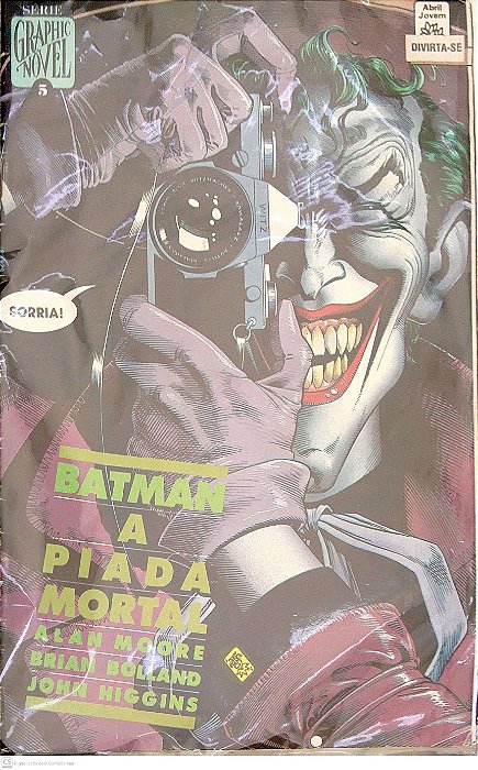 Gibi Batman: a Piada Mortal - Graphic Novel #5 Autor (1991) [usado]