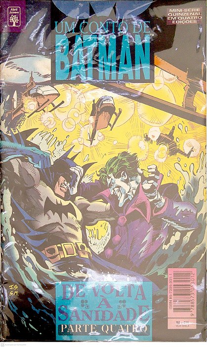 Gibi um Conto de Batman - de Volta À Sanidade #4 Autor (1995) [usado]
