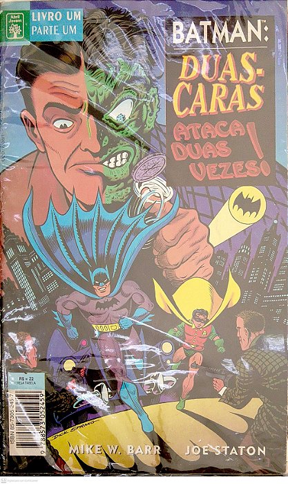 Gibi Batman: Duas-caras Ataca Duas Vezes! #1 Autor Barr, Mike W. (1995) [usado]