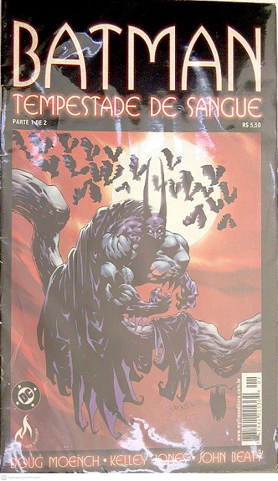 Gibi Batman - Tempestade de Sangue #1 Autor Moench, Doug (2001) [usado]