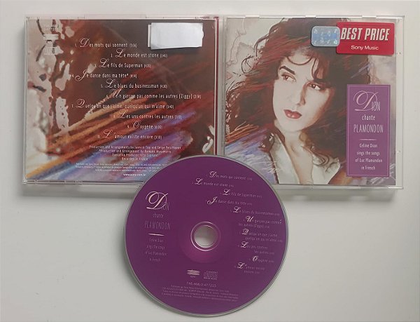 Cd Dion Chante Planmondon Interprete Celine Dion (1991) [usado]