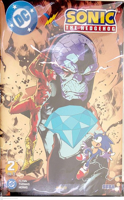 Gibi Dc X Sonic #2 Autor Flynn, Ian (2025) [usado]