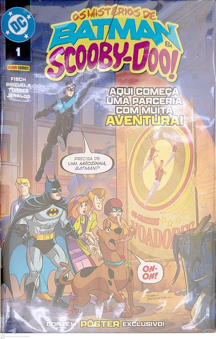Gibi os Mistérios de Batman & Scooby-doo! #1 Autor Fisch, Sholly (2025) [usado]