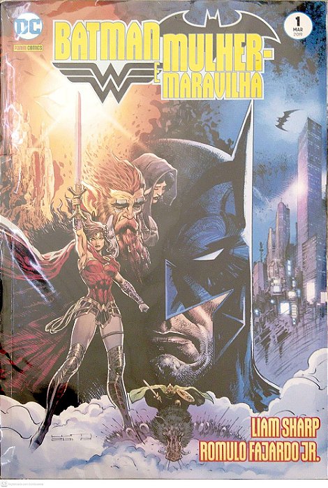 Gibi Batman e Mulher-maravilha Autor Sharp, Liam (2019) [usado]