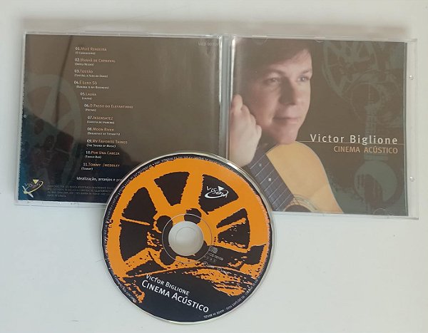 Cd Cinema Acústico Interprete Victor Biglione (1999) [usado]