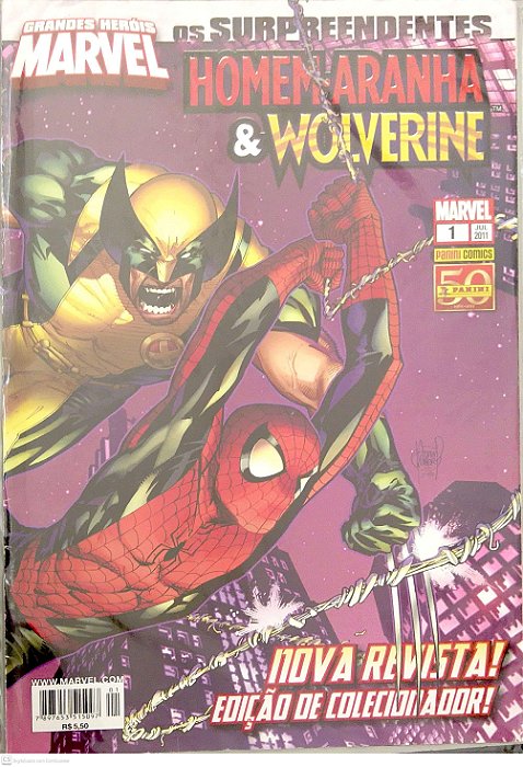 Gibi Grandes Heróis Marvel #1 Autor Aaron, Jason (2011) [usado]