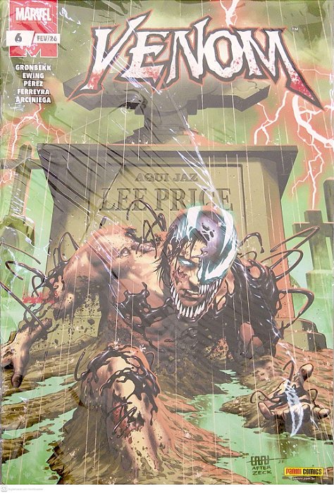 Gibi Venom #6 (4ª Série) Autor Ewing, Al (2026) [usado]